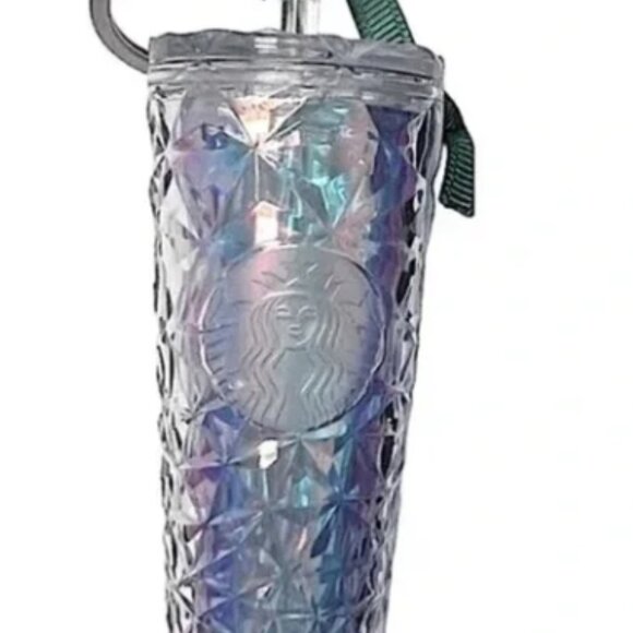 Starbucks Accessories - Starbucks Iridescent Cold Cup Ornament Key Chain